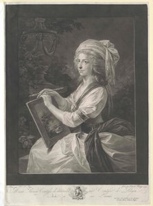 Maria Theresia kreivitär Pergen tekijältä Artist Unknown