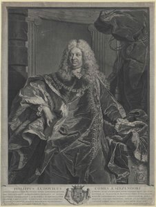 Philipp Ludwig kreivi Sinzendorf tekijältä Artist Unknown