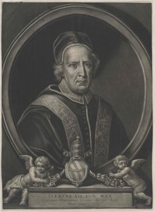 Paavi Klemens XII (painettu) tekijältä Artist Unknown