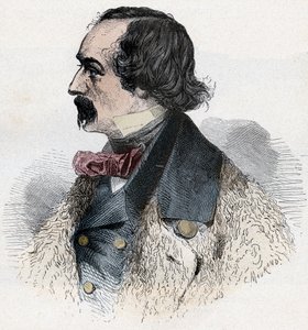 Muotokuva ELISHA KENT KANE amerikkalainen arktinen tutkimusmatkailija tekijältä Artist Unknown