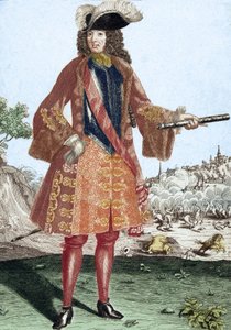 Villeroyn herttuan marsalkka Francois de Neufvillen muotokuva - Francois de Neufville de Villeroy tekijältä Artist Unknown