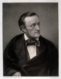 Wilhelm Richard Wagnerin muotokuva (etsaus) tekijältä Artist Unknown