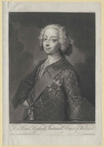 Englannin prinssi Frederick Ludwig tekijältä Artist Unknown