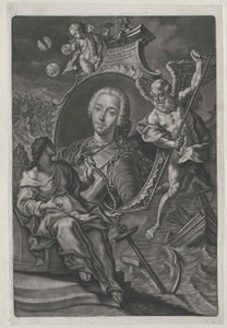 Englannin prinssi Karl Eduard (painatus) tekijältä Artist Unknown