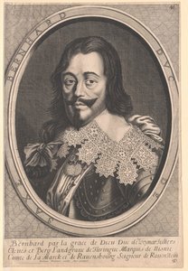 Saxe-Weimarin talon prinssi Bernard (tuloste) tekijältä Artist Unknown