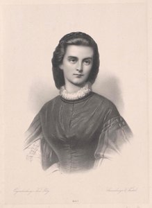 Baijerin prinsessa Gelnhausen Marie (tulosta) tekijältä Artist Unknown