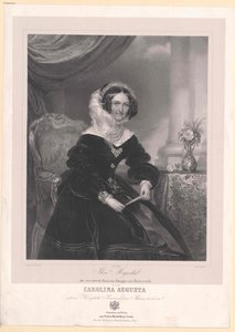 Baijerin prinsessa (1792-1873) Caroline tekijältä Artist Unknown