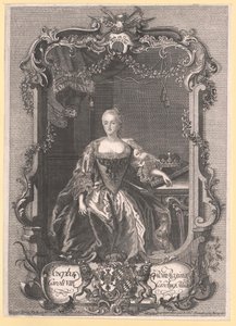 Baijerin prinsessa Maria Josefa tekijältä Artist Unknown
