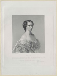Tanskan prinsessa Alexandra tekijältä Artist Unknown