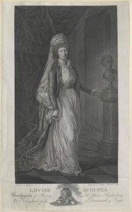 Tanskan prinsessa Louisa tekijältä Artist Unknown