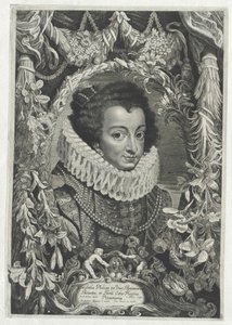 Ranskan prinsessa Elisabeth (tulosta) tekijältä Artist Unknown