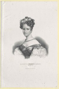 Ranskan prinsessa Marie (tulosta) tekijältä Artist Unknown