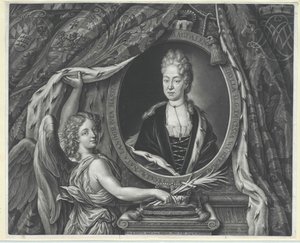 Hessen-Darmstadtin prinsessa Magdaleena Sibylle tekijältä Artist Unknown
