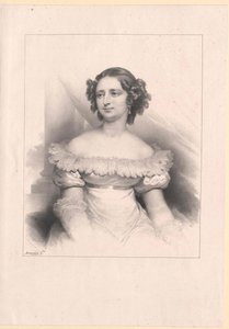 Holstein-Sonderburg-Augustenburgin prinsessa Caroline tekijältä Artist Unknown