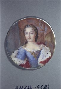 Lorrainen prinsessa Anna Charlotte tekijältä Artist Unknown