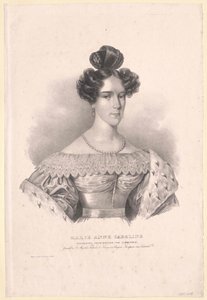 Savoyen-Sardinian prinsessa Maria Anna tekijältä Artist Unknown