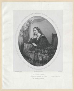 Schwarzburg-Rudolstadtin prinsessa Elisabeth tekijältä Artist Unknown