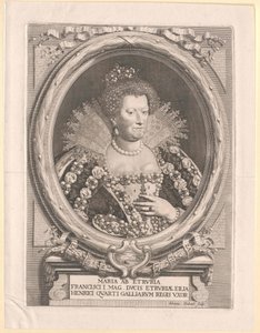 Toscanan prinsessa Maria de "Medici tekijältä Artist Unknown