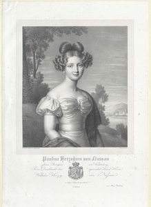 Württembergin prinsessa Pauline tekijältä Artist Unknown