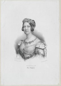 Ison-Britannian kuningatar Victoria tekijältä Artist Unknown