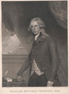 Richard Brinsley Sheridan tekijältä Artist Unknown