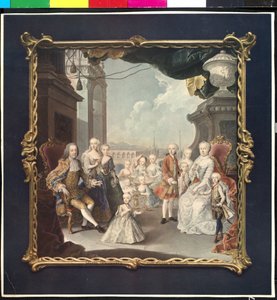 Rooman saksan keisarinna 1717 - 1780 Maria Theresia tekijältä Artist Unknown