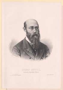 Rudolf Auspitz (painettu) tekijältä Artist Unknown