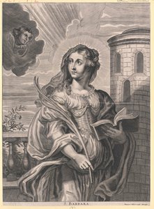 Saint Barbara tekijältä Artist Unknown