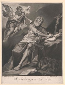 Saint Jerome tekijältä Artist Unknown