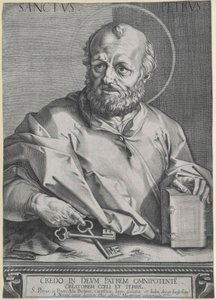 Pyhä apostoli Pietari tekijältä Artist Unknown