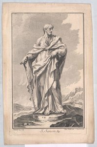 Pyhä apostoli Simon tekijältä Artist Unknown