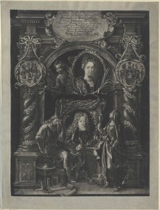 Susanna Dorothea von Eybiswald (painettu) tekijältä Artist Unknown