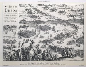The campo espanol frente a Breda: suora jäljennös Callot