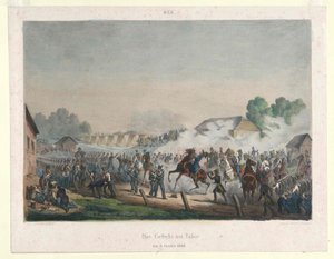 Taistelu Taborissa 6. lokakuuta 1848 tekijältä Artist Unknown