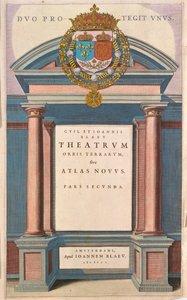 Theatrum Orbis Terrarum sive Atlas Novus (Teatrum Orbis Terrarum sive Atlas Novus) tekijältä Artist Unknown