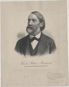 Theodor Ritter Hornbostel (painettu) tekijältä Artist Unknown