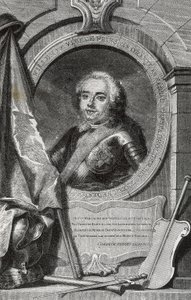 WILLIAM IV (1711-1751). Alankomaiden ensimmäinen perinnöllinen stadtholder. Kaiverrus. tekijältä Artist Unknown