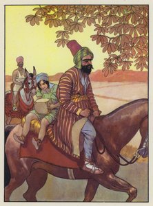 Jonathan Swiftin kuvitus Gullivers Travelsille tekijältä Artus Scheiner