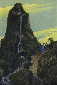 Niobe muuttui itkeväksi kallioksi (väri lito)