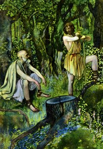 Timon Ateenalainen, William Shakespearen näytelmä, n. 1880 (painettu) tekijältä Artus Scheiner