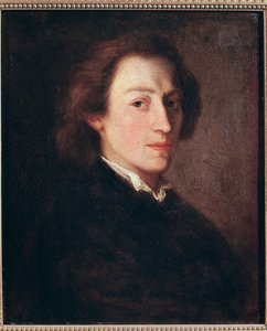 Frederic Chopinin muotokuva (öljy kankaalle, n. 1846) tekijältä Ary (after) Scheffer