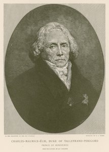 Charles Maurice de Talleyrand-Perigord tekijältä Ary Scheffer