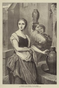 Margaret suihkulähteellä tekijältä Ary Scheffer