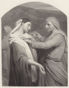 Ruth ja Naomi tekijältä Ary Scheffer