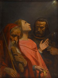 Maagien palvonta, 1841-1844. tekijältä Ary Scheffer