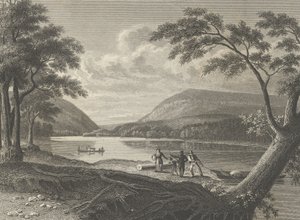 Delaware Water Gap, 1830. tekijältä Asher Brown Durand