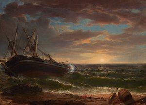 Hukkunut alus tekijältä Asher Brown Durand
