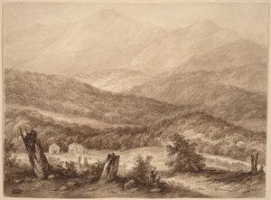 Valkoiset vuoret (?) tekijältä Asher Brown Durand