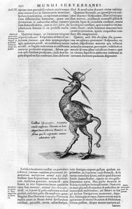 Myyttisiä olentoja, 1678. tekijältä Athanasius Kircher
