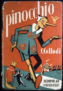 Pinokkio, noin 1930 (kuvitus).